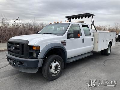 2008 Ford F450 Crew-Cab Enclosed Service Truck