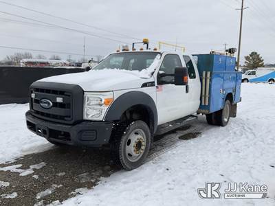 2012 Ford F-450 SD SuperCab DRW 4WD Extended-Cab Mechanics Service Truck