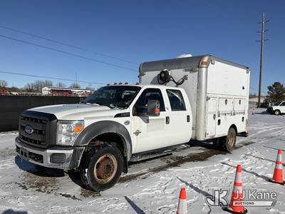 2011 Ford F-450 SD Crew Cab DRW 2WD Crew-Cab Enclosed Service Truck