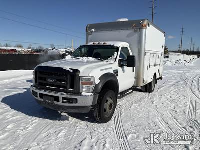 2009 Ford F-450 SD Regular Cab 2WD DRW Enclosed High-Top Service Truck