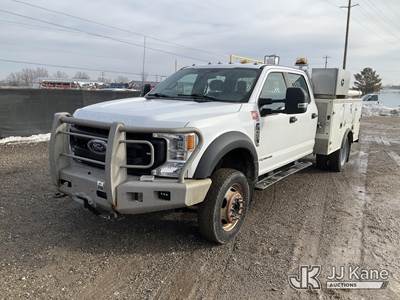 2020 Ford F-450 SD Crew Cab DRW 4WD Crew-Cab Service Truck