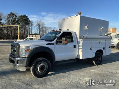2015 Ford F450 Enclosed High-Top Service Truck
