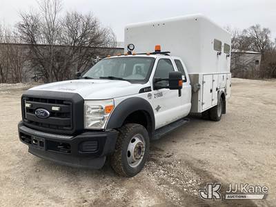2016 Ford F-450 SD Enclosed High-Top Service Truck