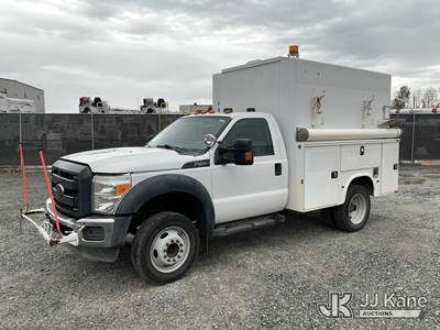 2015 Ford F450 SD High Top Service Truck