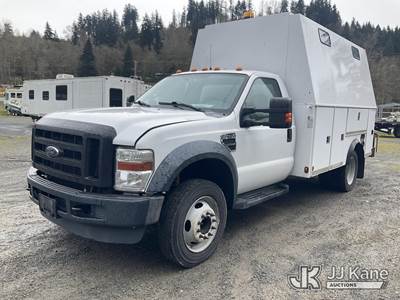 2009 Ford F450 Enclosed High-Top Service Truck