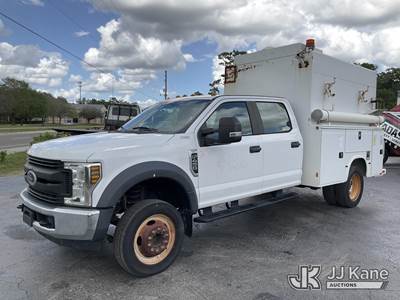 2019 Ford F-450 SD Enclosed Crew Cab High-Top Service Truck