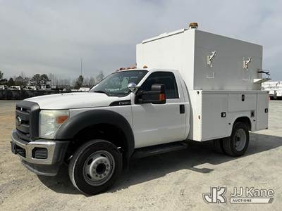 2016 Ford F450 Enclosed High-Top Service Truck