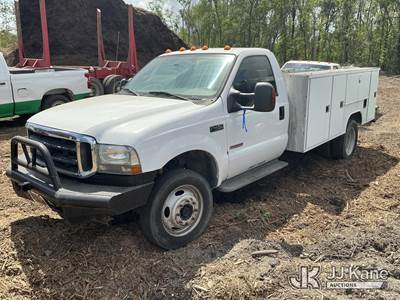 2004 Ford F450 4x4 Service Truck