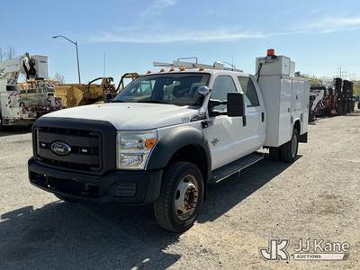 2014 Ford F450 4x4 Crew-Cab Service Truck