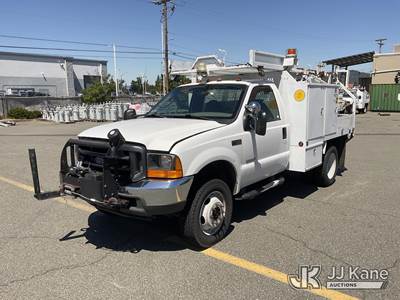 2004 Ford F450 4x4 Flatbed/Service Truck