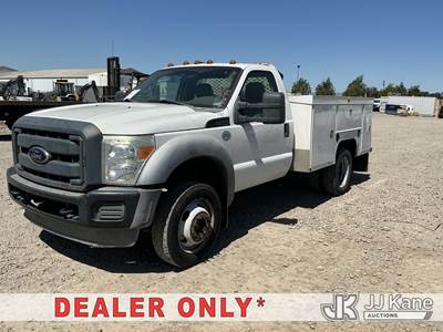 2012 Ford F-450 SD Regular Cab DRW Mechanics Service Truck