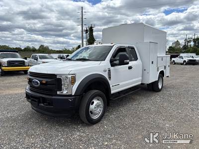 2018 Ford F450 4x4 Extended-Cab Enclosed Service Truck