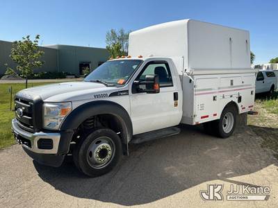 2015 Ford F-450 SD Enclosed High-Top Service Truck