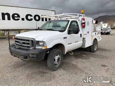 2002 Ford F450 4x4 Service Truck