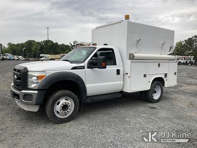 2012 Ford F450 Enclosed High-Top Service Truck