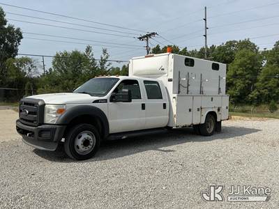2014 Ford F450 Enclosed High-Top Service Truck
