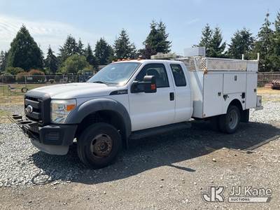 2011 Ford F450 4x4 Extended-Cab Mechanics Service Truck