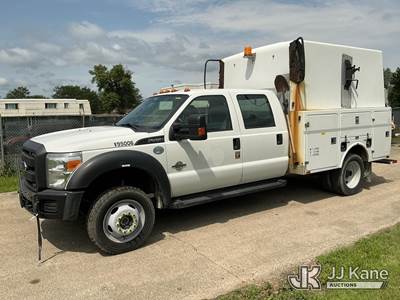 2015 Ford F-450 SD Crew-Cab Enclosed Service Truck
