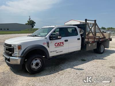 2020 Ford F-450 SD Crew Cab DRW Crew-Cab Flatbed/Service Truck