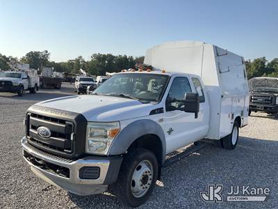 2011 Ford F-450 SD Enclosed High-Top Service Truck
