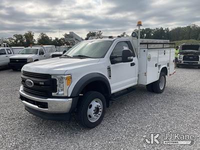 2017 Ford F450 4x4 Service Truck