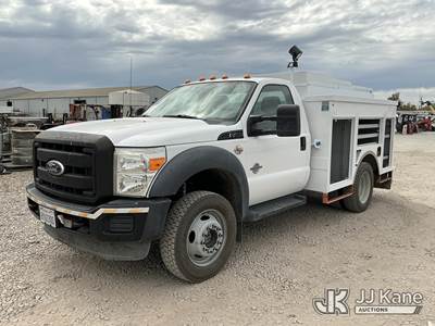 2011 Ford F-450 SD Regular Cab DRW Mechanics Service Truck