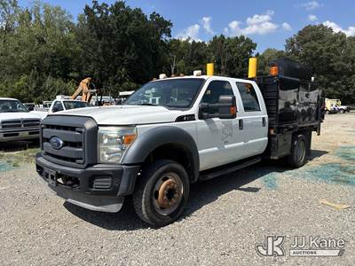 2012 Ford F450 Crew-Cab Flatbed/Service Truck