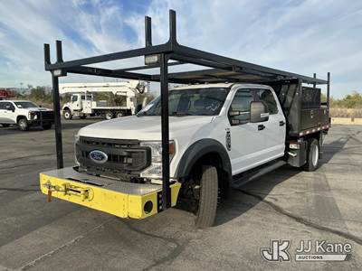 2022 Ford F450 4x4 Flatbed/Service Truck