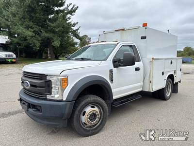 2017 Ford F-450 SD Regular Cab DRW Enclosed High-Top Service Truck