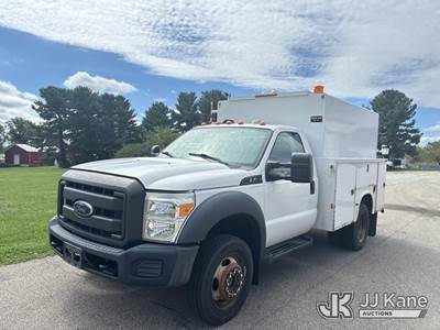 2015 Ford F450 4x4 Enclosed High-Top Service Truck
