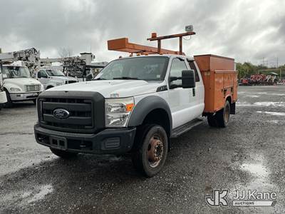 2012 Ford F450 4x4 Extended-Cab Service Truck