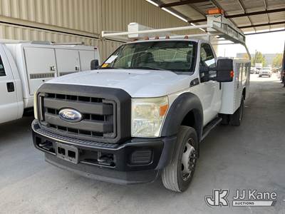 2011 Ford F-450 SD Regular Cab DRW Enclosed Service Truck