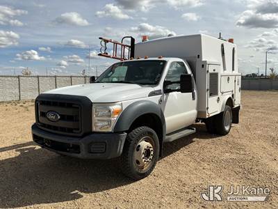 2015 Ford F-450 SD Regular Cab DRW Enclosed Utility/Air Compressor Truck