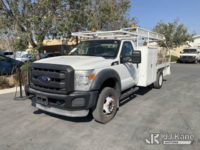 2012 Ford F-450 SD Regular Cab DRW Flatbed/Service Truck