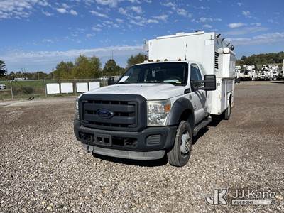 2012 Ford F450 Enclosed High-Top Service Truck