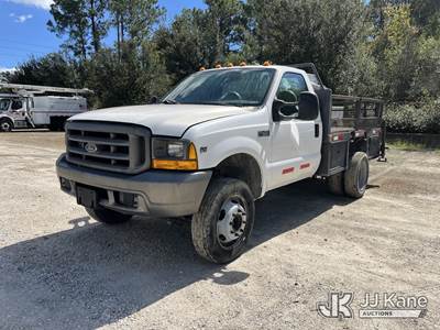 1999 Ford F-450 SD Regular Cab DRW Flatbed/Service Truck
