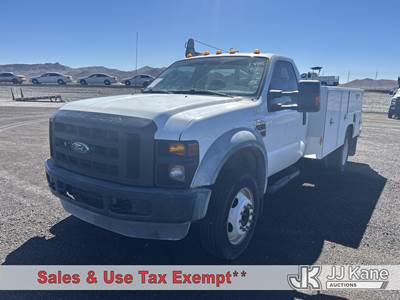 2008 Ford F-450 SD Regular Cab DRW Service Truck