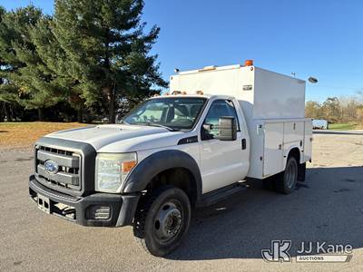 2016 Ford F-450 SD Regular Cab DRW Enclosed High-Top Service Truck