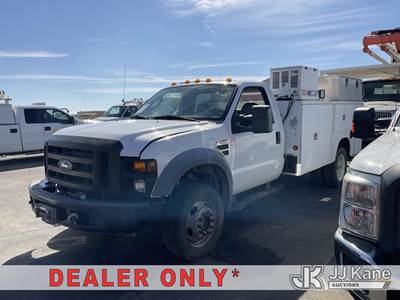 2008 Ford F-550 Regular Cab 4WD DRW Mechanics Service Truck