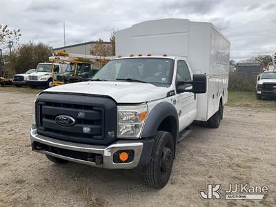 2012 Ford F550 Enclosed High-Top Service Truck