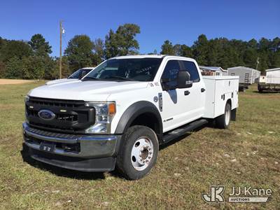 2020 Ford F550 Crew-Cab Service Truck