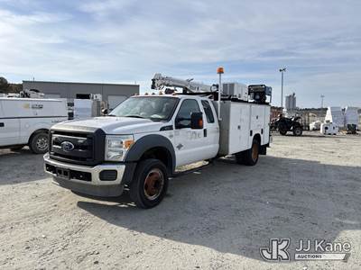 2014 Ford F550 Extended-Cab Mechanics Truck