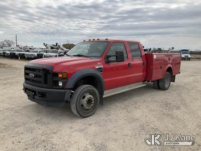 2009 Ford F-550 Crew Cab 2WD DRW Crew-Cab Service Truck