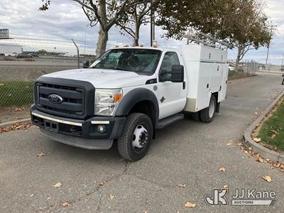 2012 Ford F-550 Enclosed Service Truck