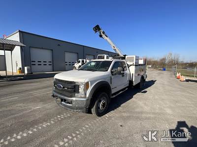 2017 FORD F550 4x4 Extended-Cab Mechanics Service Truck