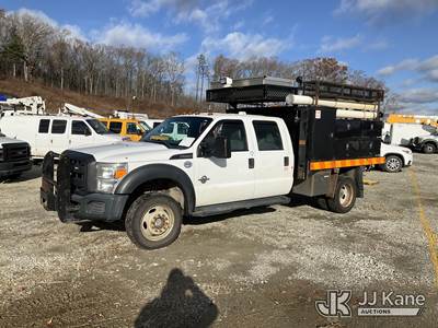 2016 Ford F-550 Crew-Cab Flatbed/Service Truck