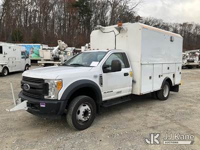 2017 Ford F-550 Enclosed Utility/Air Compressor Truck