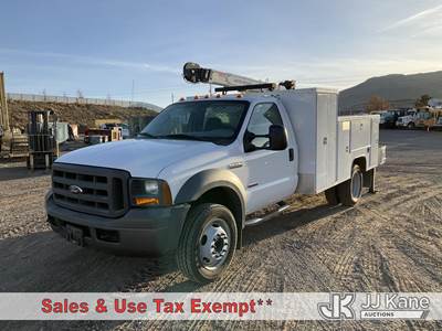 2005 Ford F-550 Mechanics Service Truck