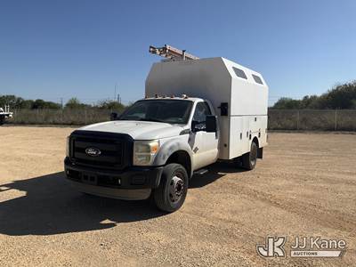 2012 Ford F550 Enclosed High-Top Service Truck