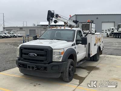 2016 Ford F550 4x4 Mechanics Service Truck